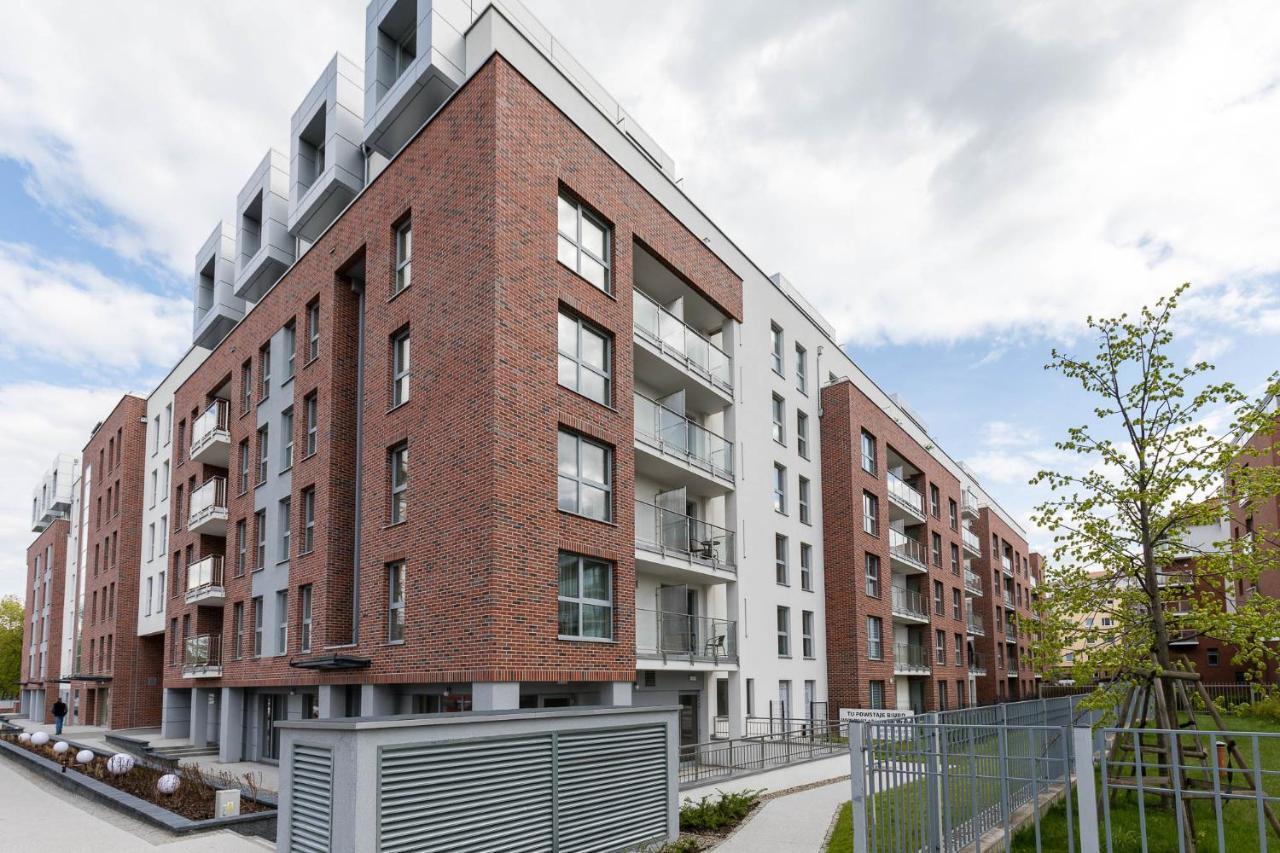 グダニスクGoma Rent - Angielska Grobla City Centreアパートメント エクステリア 写真
