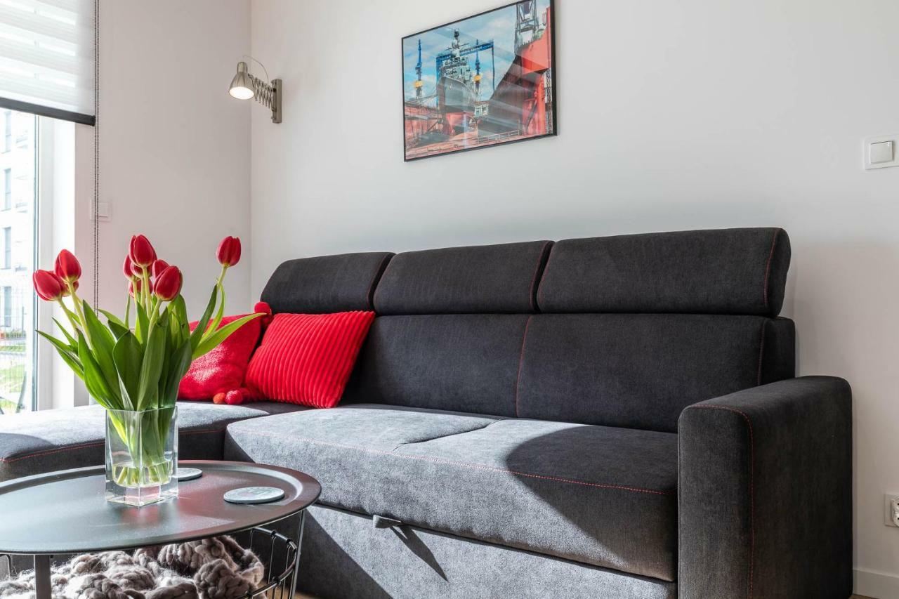 グダニスクGoma Rent - Angielska Grobla City Centreアパートメント エクステリア 写真