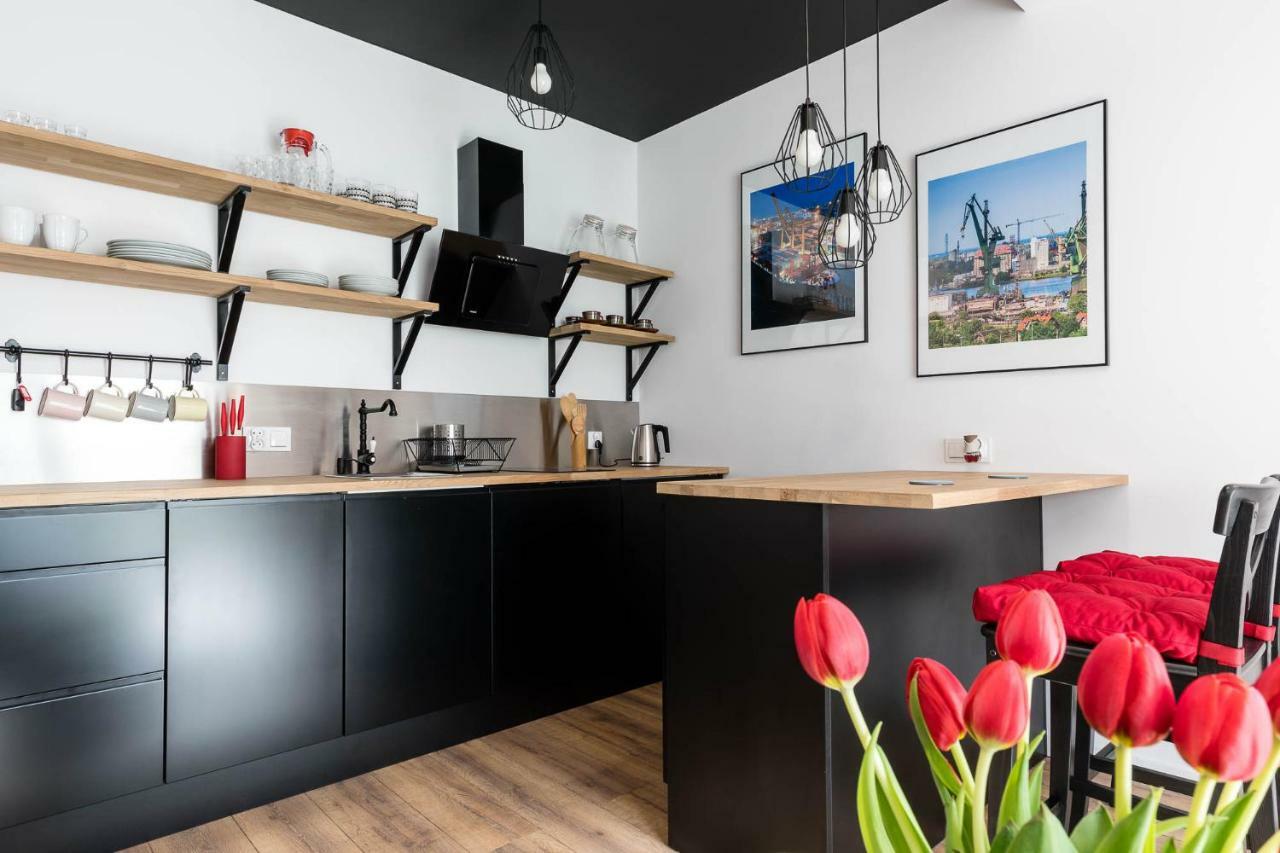 グダニスクGoma Rent - Angielska Grobla City Centreアパートメント エクステリア 写真