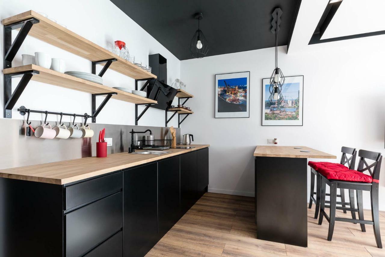 グダニスクGoma Rent - Angielska Grobla City Centreアパートメント エクステリア 写真